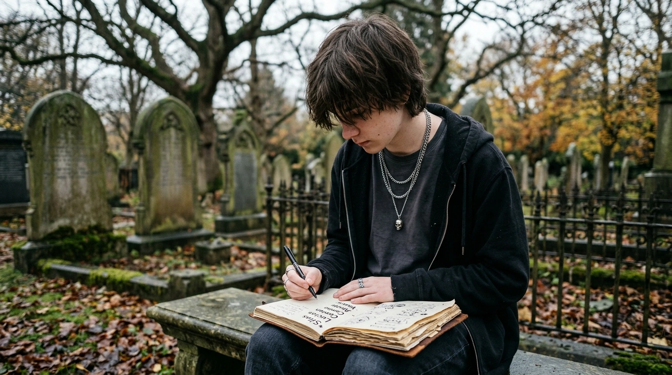 Dark Nature Gothic Boy Names