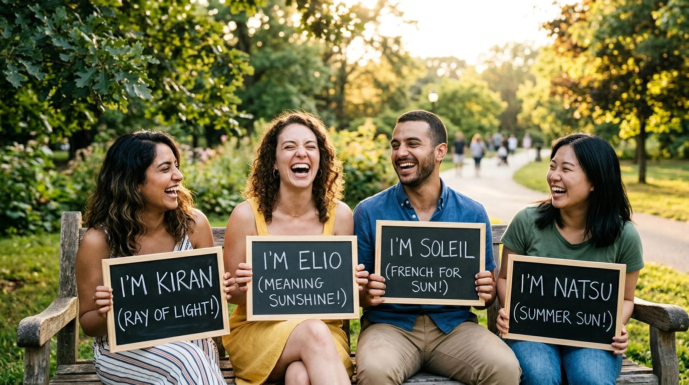 Emotional Names That Mean Sunshine