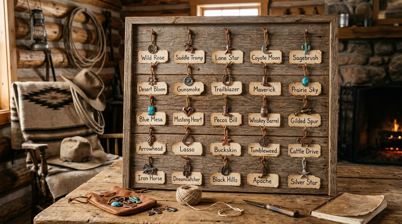 Modern Western Charm Names