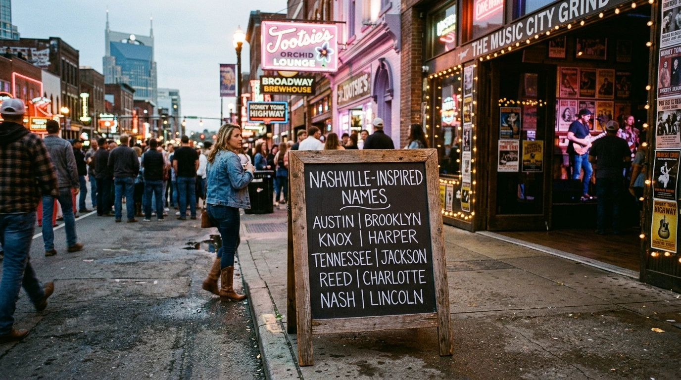 Music Inspired Nashville Names