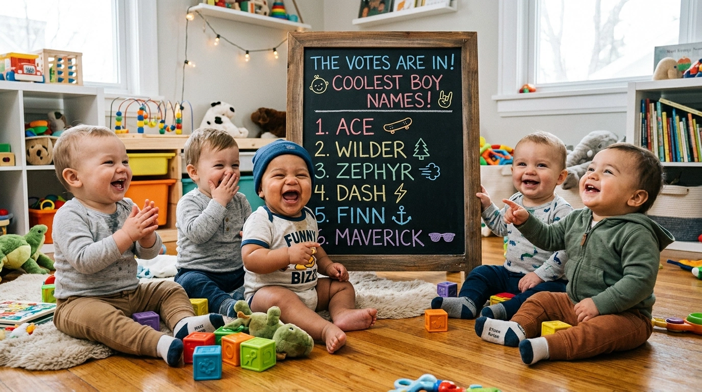 Nature-Inspired Cool Baby Names for Boys