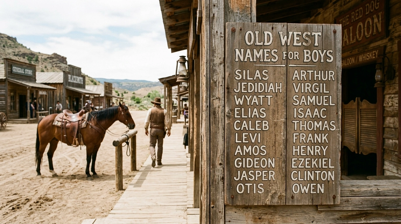 Nature-Inspired Old West Names for Boys