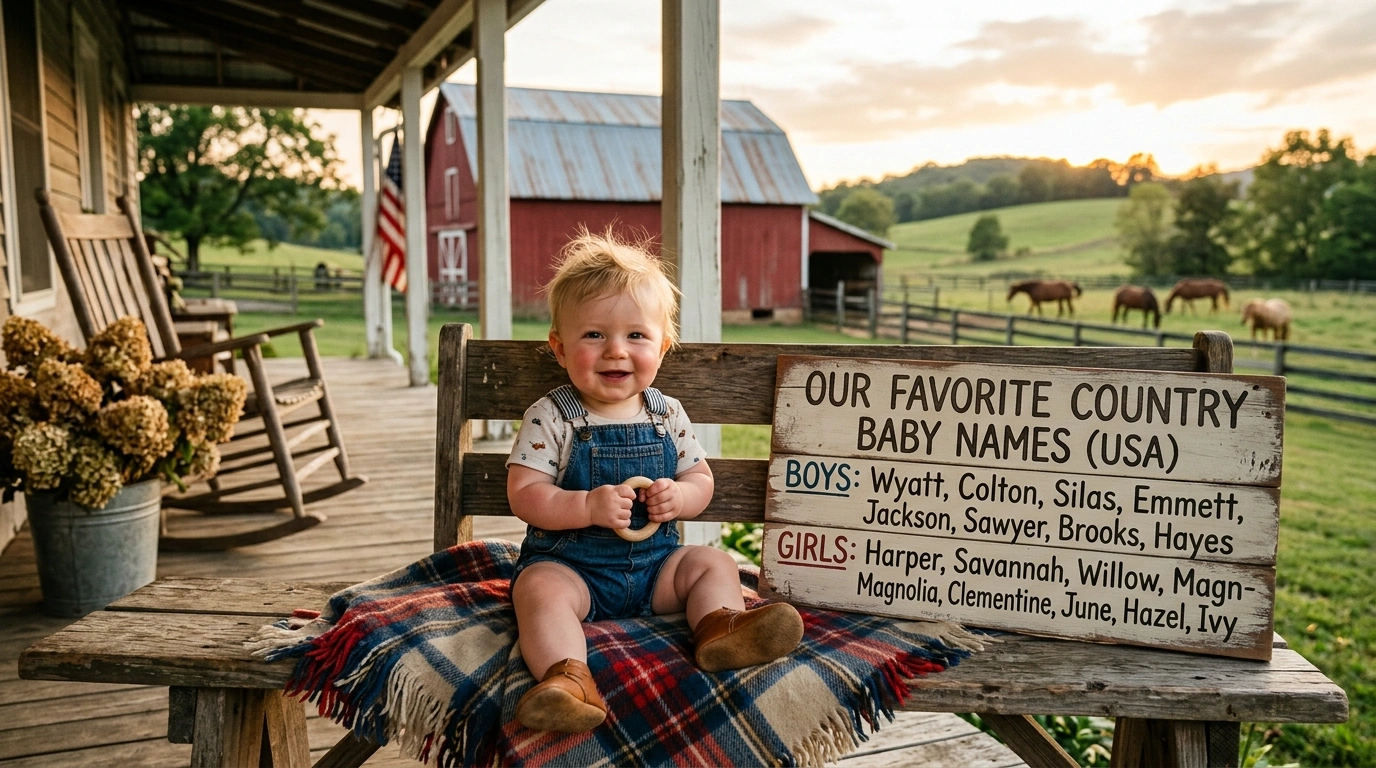 Patriotic Country Baby Names USA