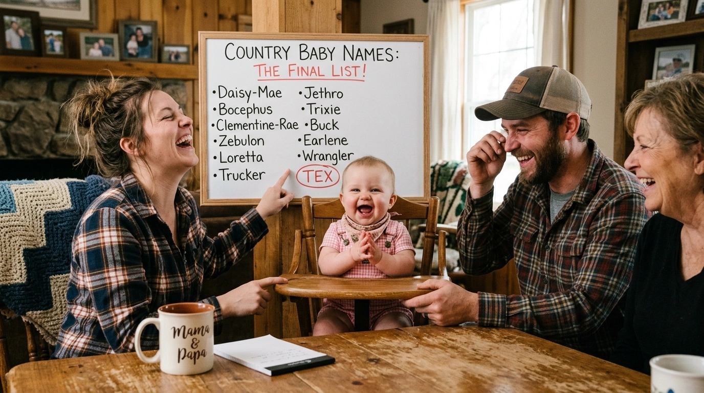 Rustic Country Baby Names