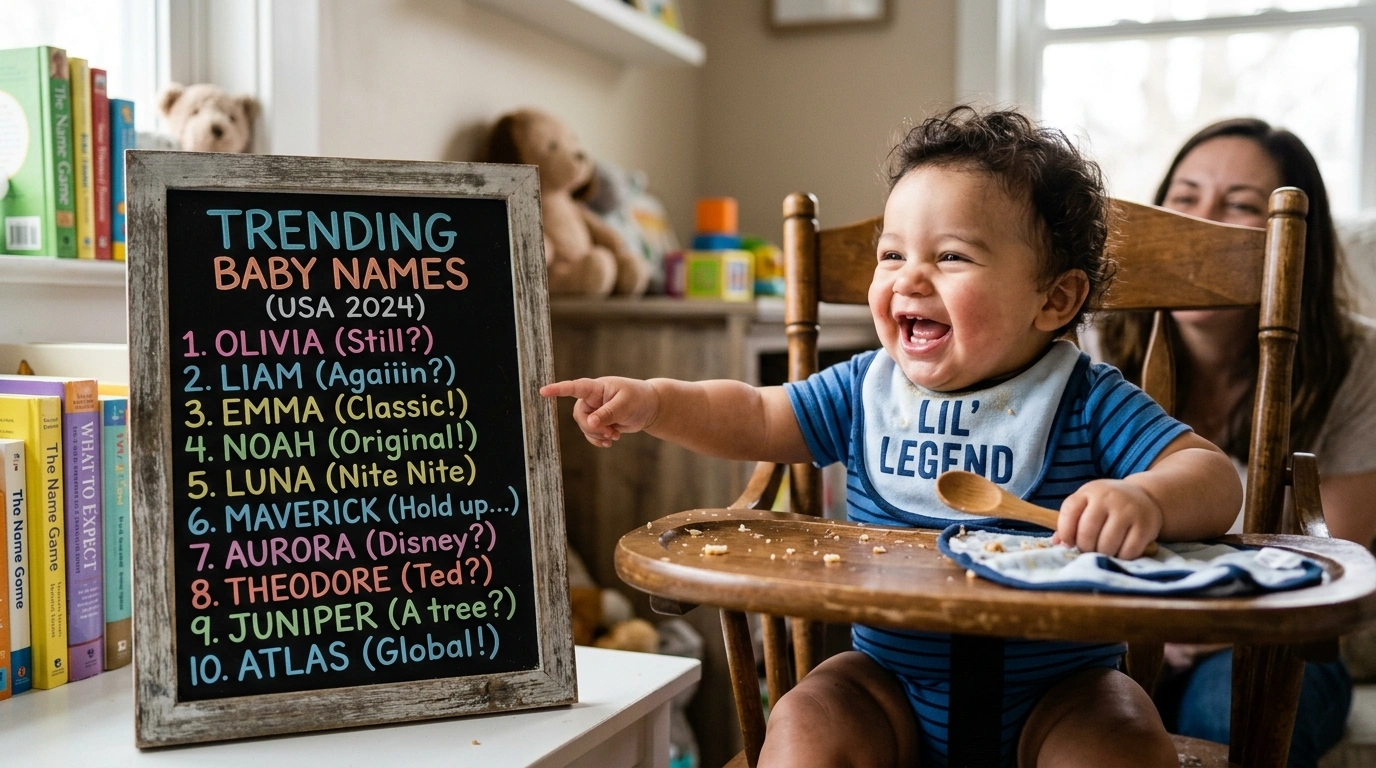 Short Trending Baby Names USA