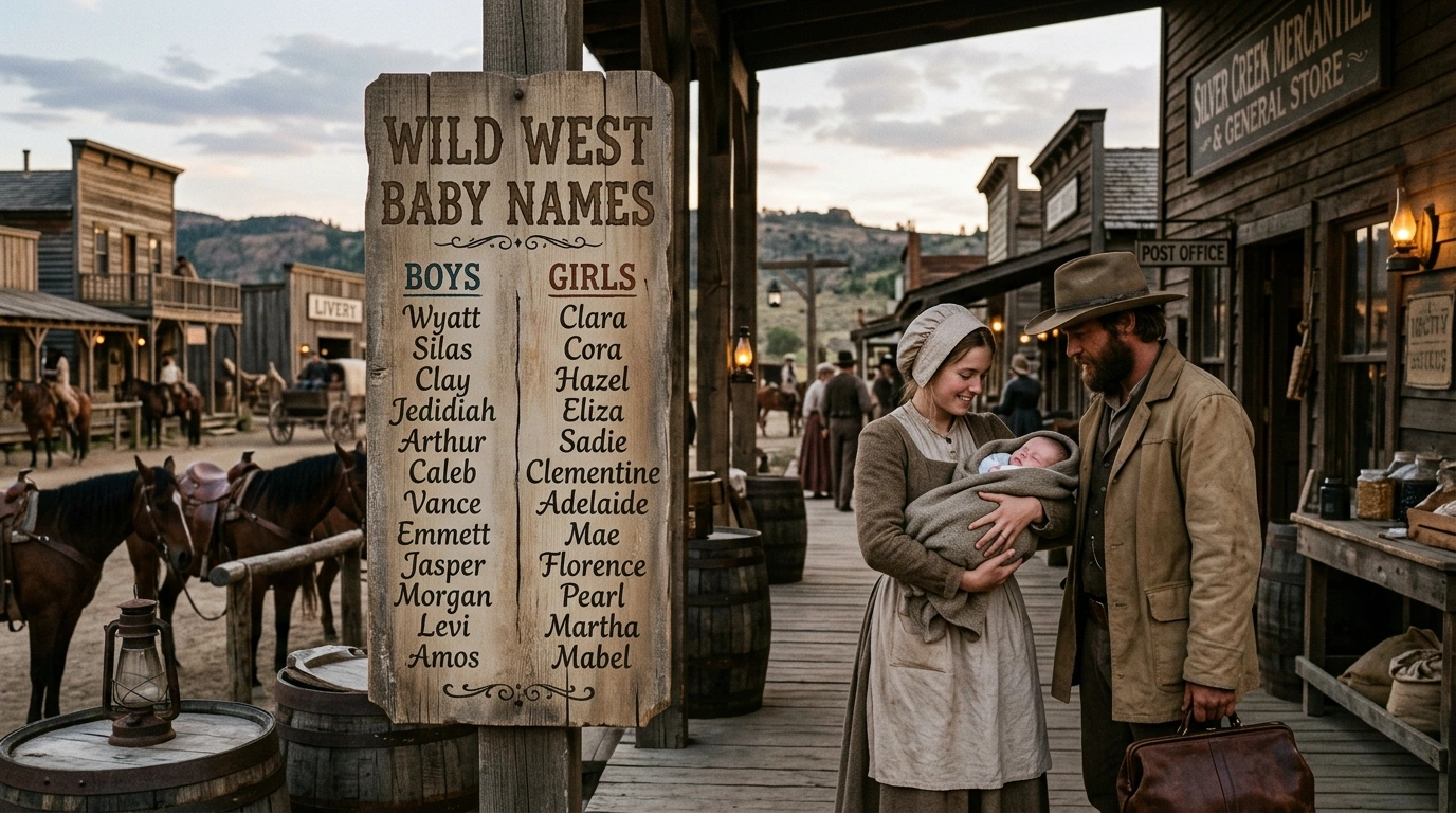 Short Wild West Baby Names