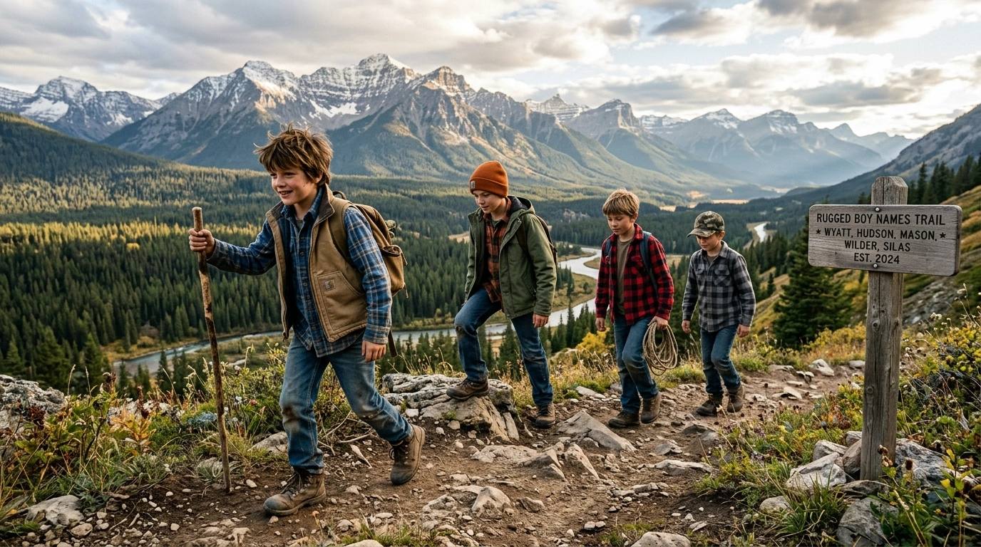 Strong Rugged Boy Names USA