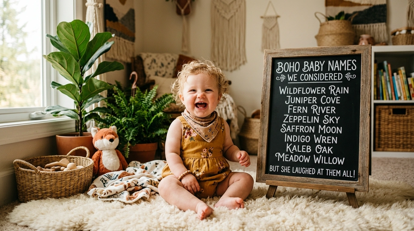 Unique Boho Baby Names