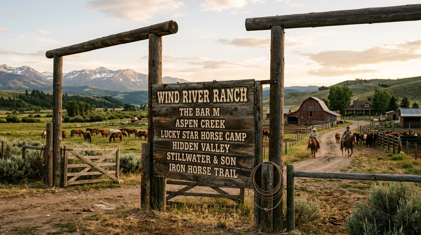 Unique Ranch Inspired Names