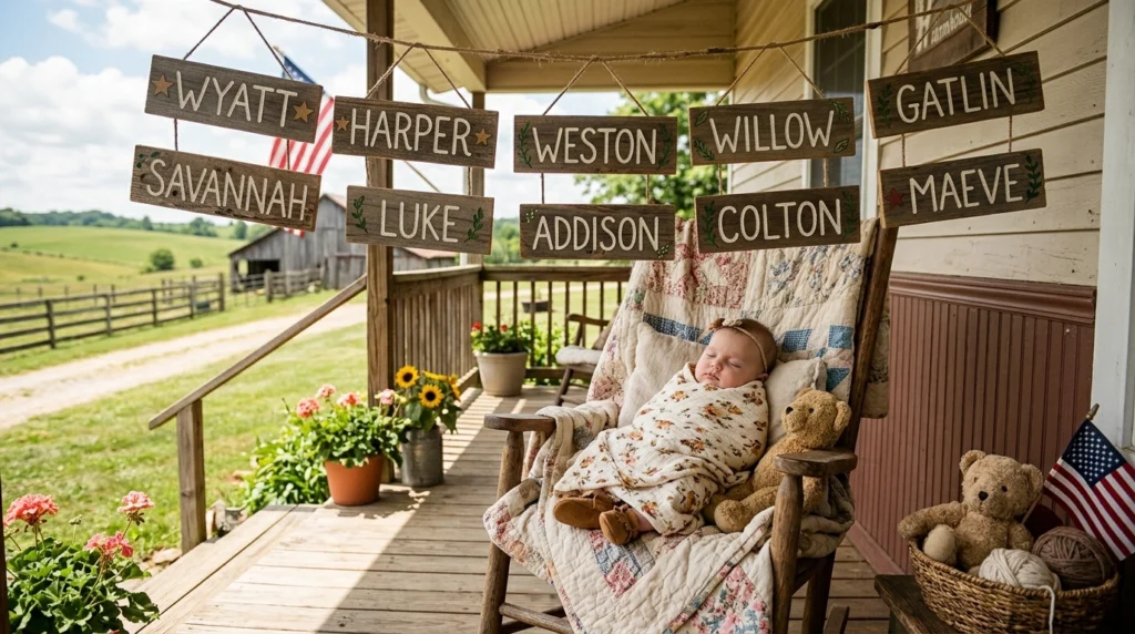 country baby names USA