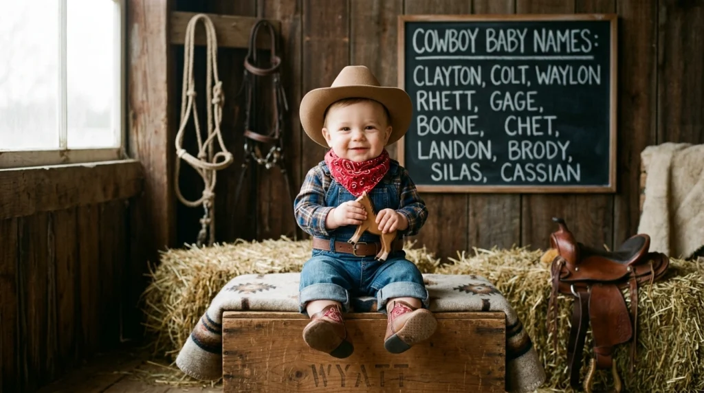 cowboy baby names boy