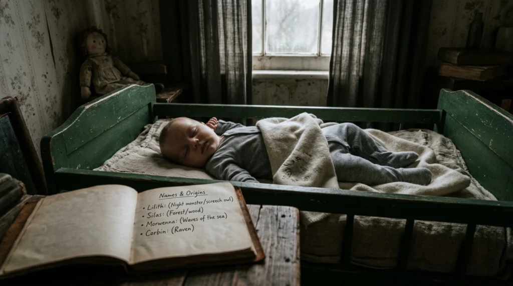 eerie baby names meaning