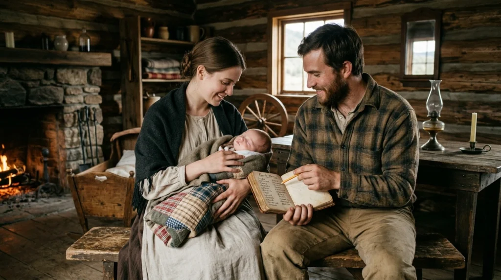 frontier baby names