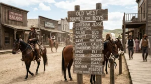 old west names for boys