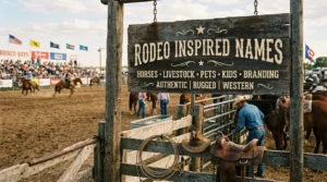 rodeo inspired names