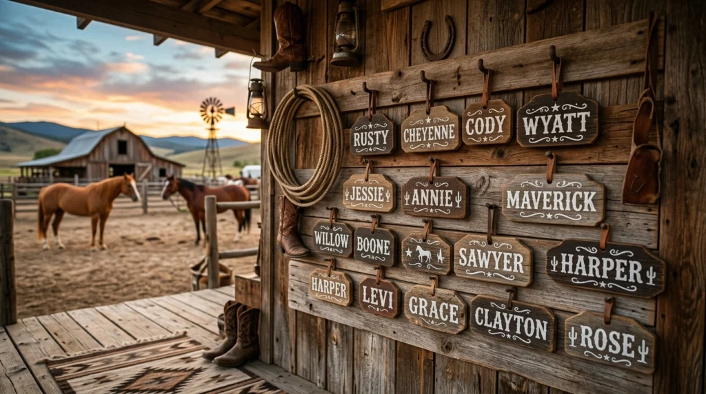 western charm names